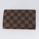 LOUIS VUITTON Monogram Damier Ebene Wallet 3 Set LV Auth bs31237-10