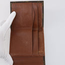 LOUIS VUITTON Monogram Damier Ebene Wallet 3 Set LV Auth bs31237-18