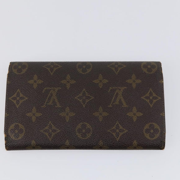 LOUIS VUITTON Monogram Damier Ebene Wallet 3 Set LV Auth bs31237