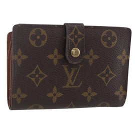LOUIS VUITTON Monogram Portefeuille Viennois Bifold Wallet M61674 Auth bs31239