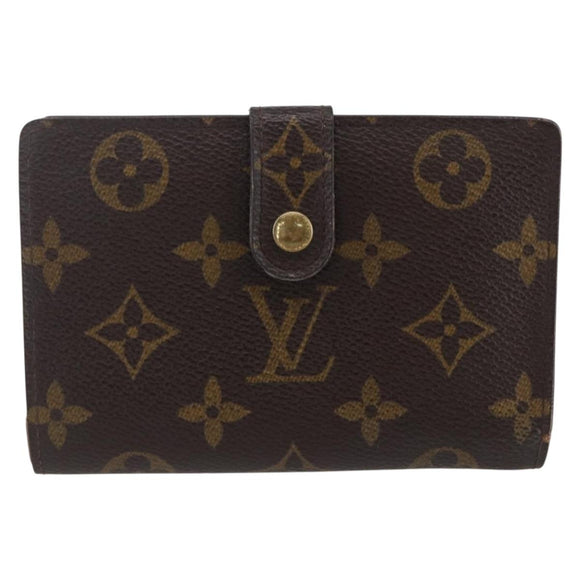 LOUIS VUITTON Monogram Portefeuille Viennois Bifold Wallet M61674 Auth bs31239