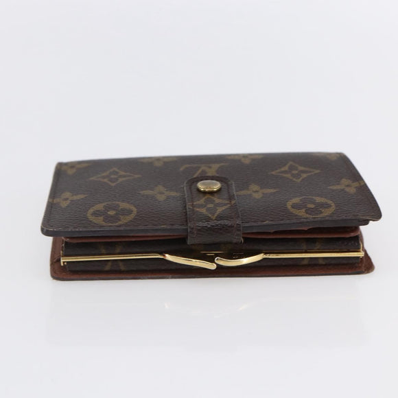 LOUIS VUITTON Monogram Portefeuille Viennois Bifold Wallet M61674 Auth bs31239