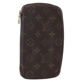 LOUIS VUITTON Monogram Agenda Jeode Travel Case M62950 LV Auth bs31241