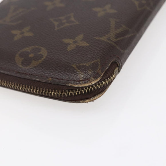 LOUIS VUITTON Monogram Agenda Jeode Travel Case M62950 LV Auth bs31241