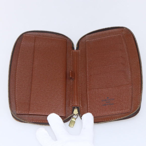 LOUIS VUITTON Monogram Agenda Jeode Travel Case M62950 LV Auth bs31241