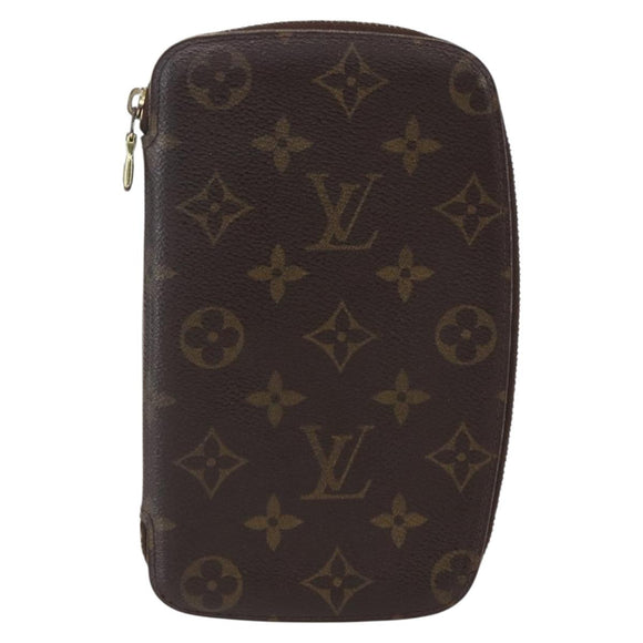 LOUIS VUITTON Monogram Agenda Jeode Travel Case M62950 LV Auth bs31241