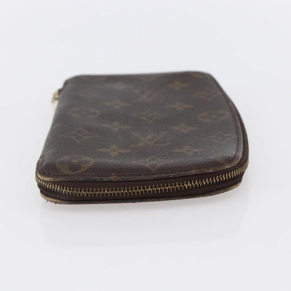 LOUIS VUITTON Monogram Agenda Jeode Travel Case M62950 LV Auth bs31241