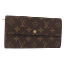 LOUIS VUITTON Pochette Porte Monnaie Credit Long Wallet M61726 LV Auth bs31242-1