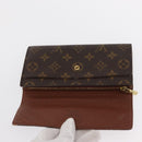 LOUIS VUITTON Pochette Porte Monnaie Credit Long Wallet M61726 LV Auth bs31242-8
