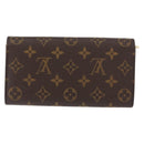 LOUIS VUITTON Pochette Porte Monnaie Credit Long Wallet M61726 LV Auth bs31242-2