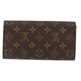 LOUIS VUITTON Pochette Porte Monnaie Credit Long Wallet M61726 LV Auth bs31242 - 0