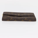 LOUIS VUITTON Pochette Porte Monnaie Credit Long Wallet M61726 LV Auth bs31242-6