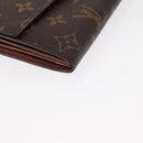 LOUIS VUITTON Pochette Porte Monnaie Credit Long Wallet M61726 LV Auth bs31242-7