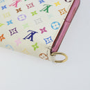 LOUIS VUITTON Multicolor PortefeuilleInsolite Wallet White M93750 Auth bs31244-10