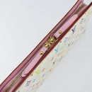 LOUIS VUITTON Multicolor PortefeuilleInsolite Wallet White M93750 Auth bs31244-12