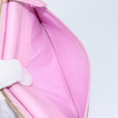 LOUIS VUITTON Multicolor PortefeuilleInsolite Wallet White M93750 Auth bs31244-17