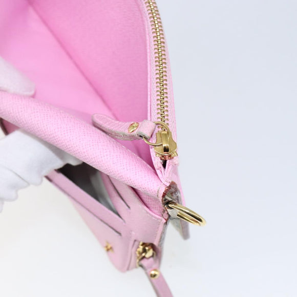 LOUIS VUITTON Multicolor PortefeuilleInsolite Wallet White M93750 Auth bs31244