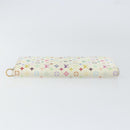 LOUIS VUITTON Multicolor PortefeuilleInsolite Wallet White M93750 Auth bs31244-7