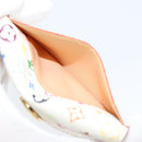 LOUIS VUITTON Multicolor Porte Monnaie Cozy Coin Purse White M60006 Auth bs31245-21