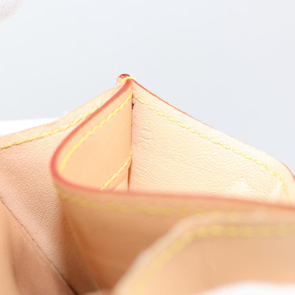 LOUIS VUITTON Multicolor Porte Monnaie Cozy Coin Purse White M60006 Auth bs31245