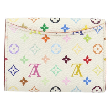 LOUIS VUITTON Multicolor Porte Monnaie Cozy Coin Purse White M60006 Auth bs31245 - 0