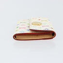 LOUIS VUITTON Multicolor Porte Monnaie Cozy Coin Purse White M60006 Auth bs31245-3