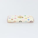 LOUIS VUITTON Multicolor Porte Monnaie Cozy Coin Purse White M60006 Auth bs31245-5