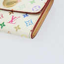 LOUIS VUITTON Multicolor Porte Monnaie Cozy Coin Purse White M60006 Auth bs31245-7