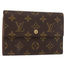 LOUIS VUITTON Monogram Porte Tresor Etui Papie Wallet M61202 LV Auth bs31247-1