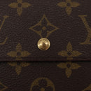LOUIS VUITTON Monogram Porte Tresor Etui Papie Wallet M61202 LV Auth bs31247-17