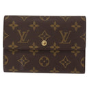 LOUIS VUITTON Monogram Porte Tresor Etui Papie Wallet M61202 LV Auth bs31247-13