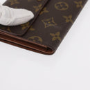 LOUIS VUITTON Monogram Porte Tresor Etui Papie Wallet M61202 LV Auth bs31247-8