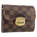 LOUIS VUITTON Damier Ebene Portefeuille Joy Bifold Wallet N60034 LV Auth bs31248-1