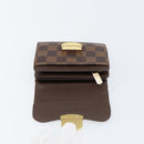 LOUIS VUITTON Damier Ebene Portefeuille Joy Bifold Wallet N60034 LV Auth bs31248-18