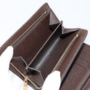 LOUIS VUITTON Damier Ebene Portefeuille Joy Bifold Wallet N60034 LV Auth bs31248-9