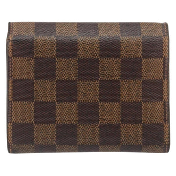 LOUIS VUITTON Damier Ebene Portefeuille Joy Bifold Wallet N60034 LV Auth bs31248 - 0