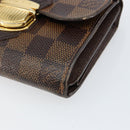 LOUIS VUITTON Damier Ebene Portefeuille Joy Bifold Wallet N60034 LV Auth bs31248-7