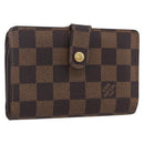 LOUIS VUITTON Damier Ebene Portefeuille Viennois Wallet N61674 LV Auth bs31250-1