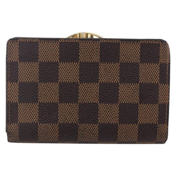 LOUIS VUITTON Damier Ebene Portefeuille Viennois Wallet N61674 LV Auth bs31250 - 0