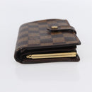 LOUIS VUITTON Damier Ebene Portefeuille Viennois Wallet N61674 LV Auth bs31250-4