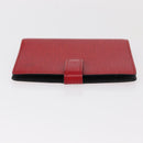 LOUIS VUITTON Taiga Agenda PM Day Planner Cover Red Akajou R2004E Auth bs31254-4