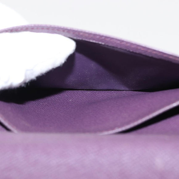 LOUIS VUITTON Epi Continental Viennois Long Wallet Yellow M63259 LV Auth bs31255