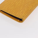 LOUIS VUITTON Epi Continental Viennois Long Wallet Yellow M63259 LV Auth bs31255-7