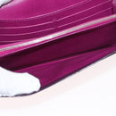 LOUIS VUITTON Epi Portefeiulle Sarah Wallet Purple Cassis M6374K LV Auth bs31256-19