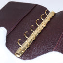 LOUIS VUITTON Taiga Leather Agenda MM Planner Cover Acajou R20416 Auth bs31257-9