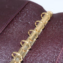 LOUIS VUITTON Taiga Leather Agenda MM Planner Cover Acajou R20416 Auth bs31257-10