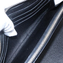 LOUIS VUITTON Damier Graphite Zippy Organizer Long Wallet N63077 LV Auth bs31258-20