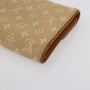 LOUIS VUITTON Monogram Mini Lin Porte Tresor Wallet Beige M92444 LV Auth bs31259-15