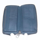 LOUIS VUITTON Damier Infini Zippy Wallet Vertical Black N63549 LV Auth bs31260-9