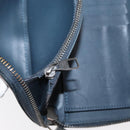 LOUIS VUITTON Damier Infini Zippy Wallet Vertical Black N63549 LV Auth bs31260-11